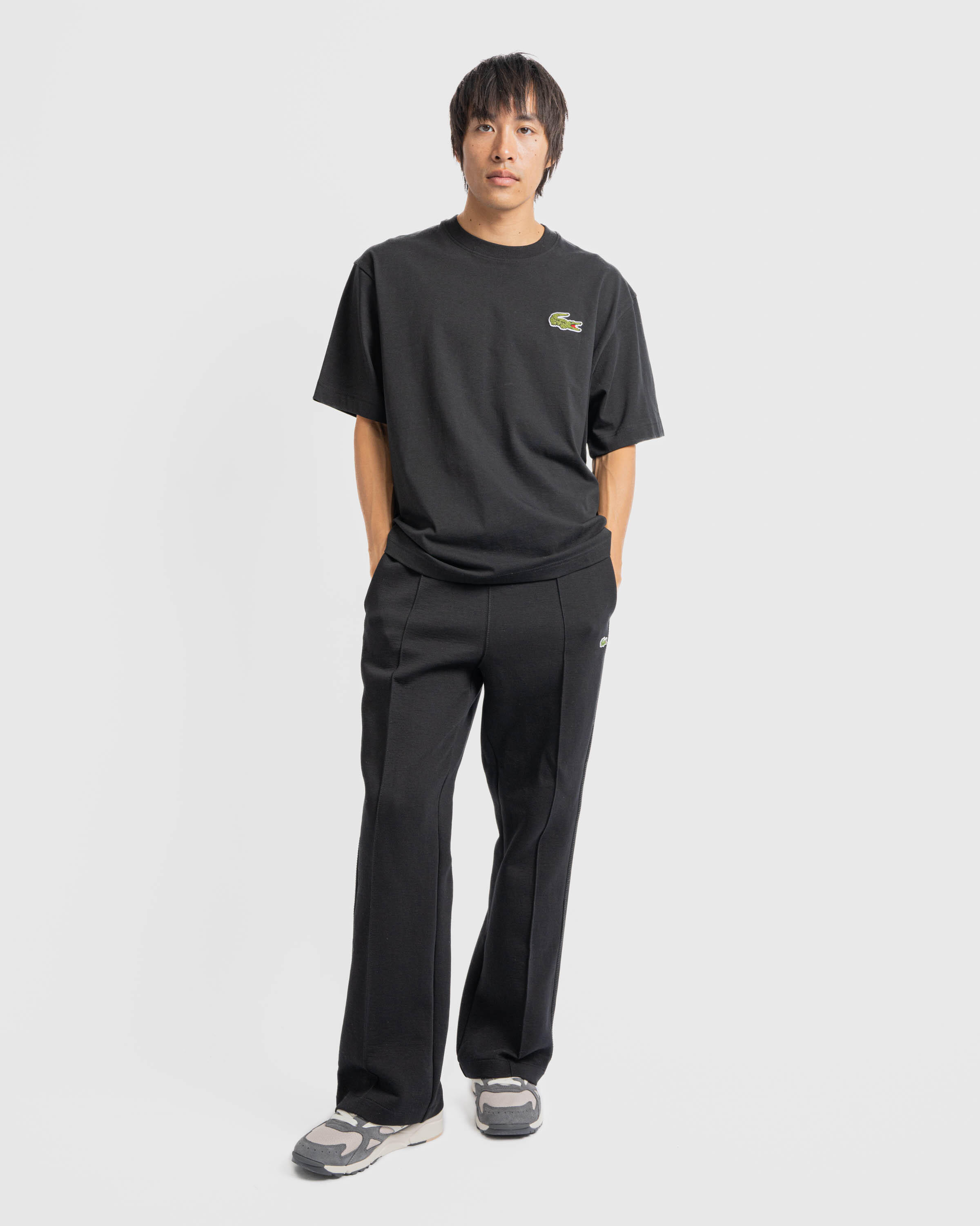 Tシャツ・カットソー LACOSTE Men T Shirts TH2745 31 Black Lacoste TEE-SHIRT | TH2745-031 | AFEW STORE